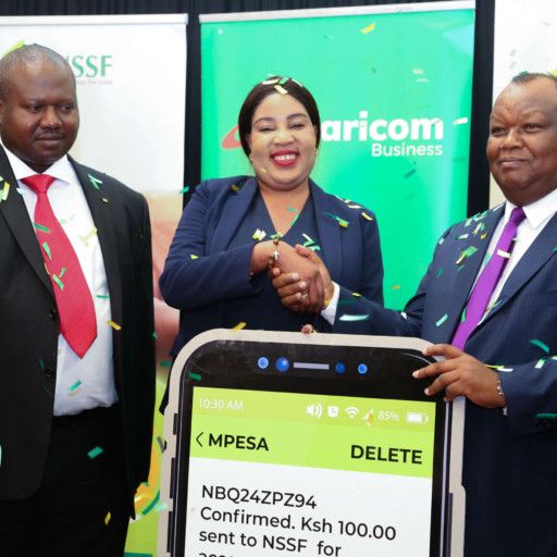 NSSF Partners with M-PESA in Cashless Drive
