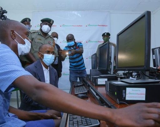 Shikusa Borstal Institution gets ICT learning boost from the Safaricom Foundation